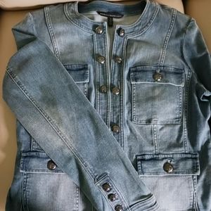 White House Black Market Jean Jacket